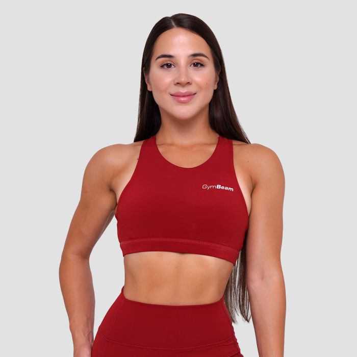 Спортен сутиен Ignite Dark Red - GymBeam M