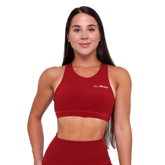 Спортен сутиен Ignite Dark Red - GymBeam M