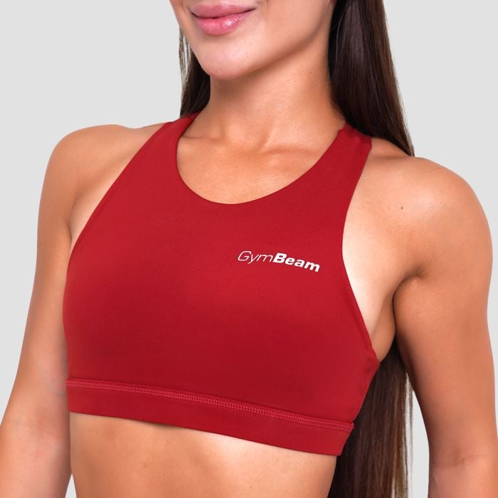 Спортен сутиен Ignite Dark Red - GymBeam M