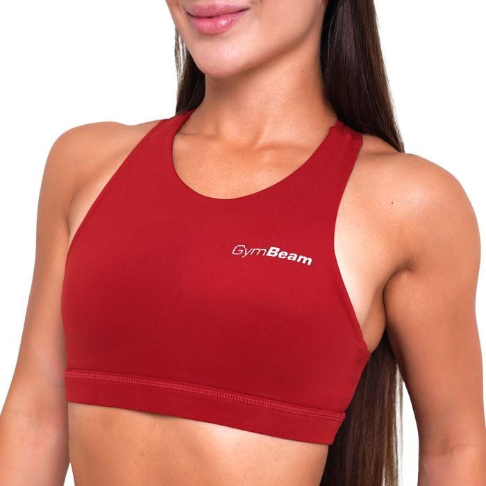 Спортен сутиен Ignite Dark Red - GymBeam M