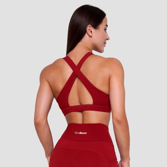 Спортен сутиен Ignite Dark Red - GymBeam M