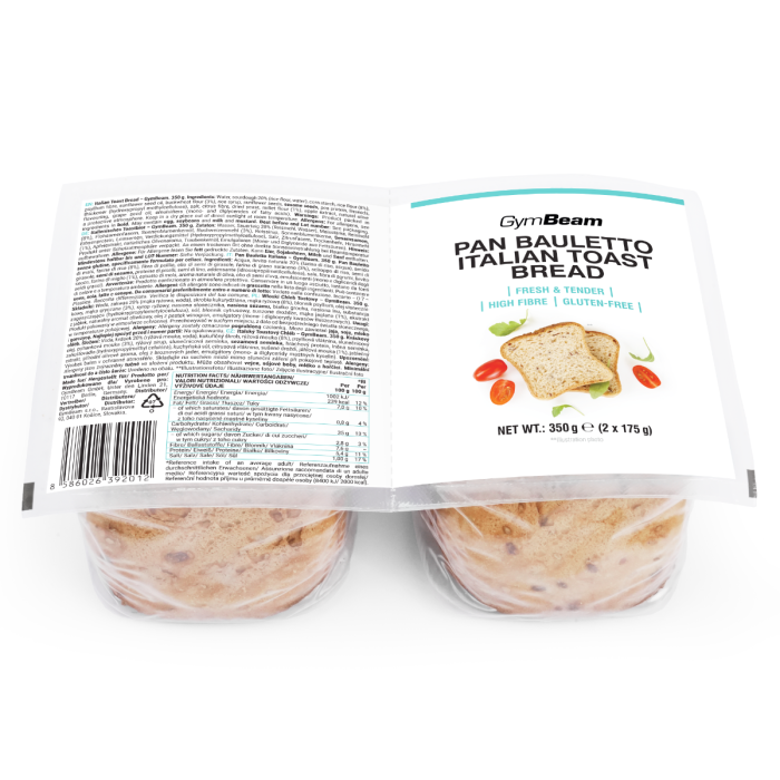 Италиански хляб за сандвичи - GymBeam 350 g