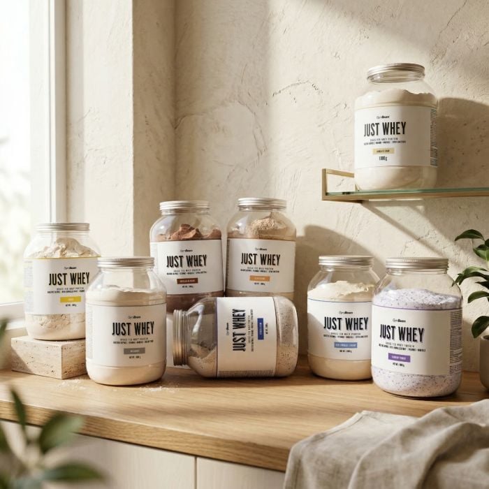 Just Whey Grass-Fed Protein – GymBeam 1000 g - шоколадов шейк - 00