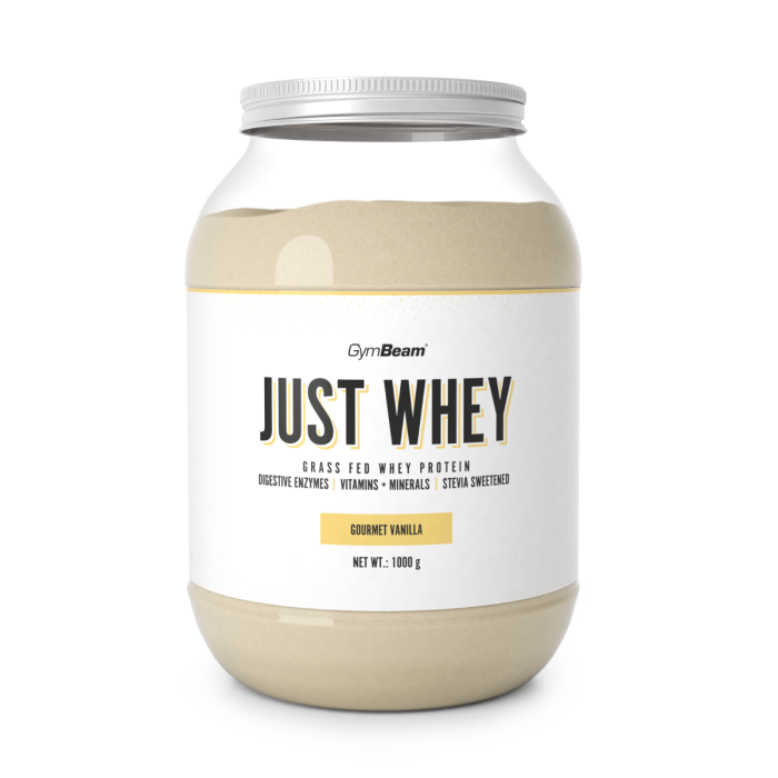 Just Whey Grass-Fed Protein – GymBeam 1000 g - шоколадов шейк - 00