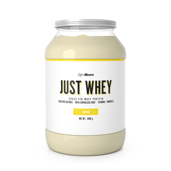 Just Whey Grass-Fed Protein – GymBeam 1000 g - шоколадов шейк - 00