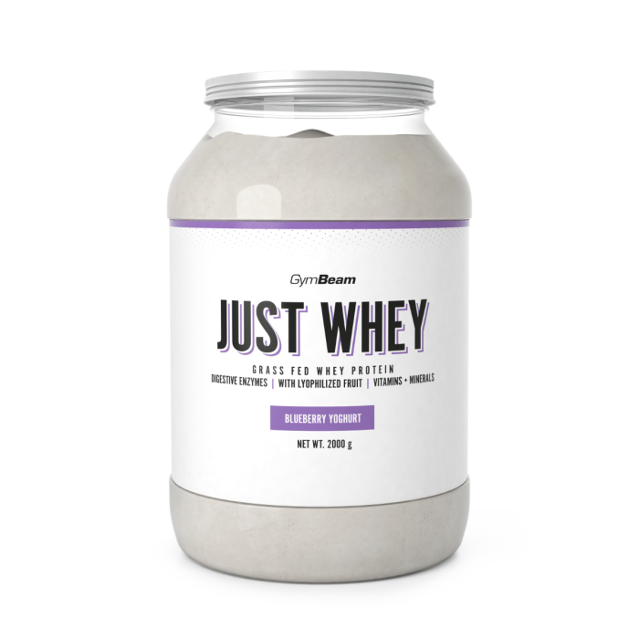 Just Whey Grass-Fed Protein – GymBeam 1000 g - шоколадов шейк - 00