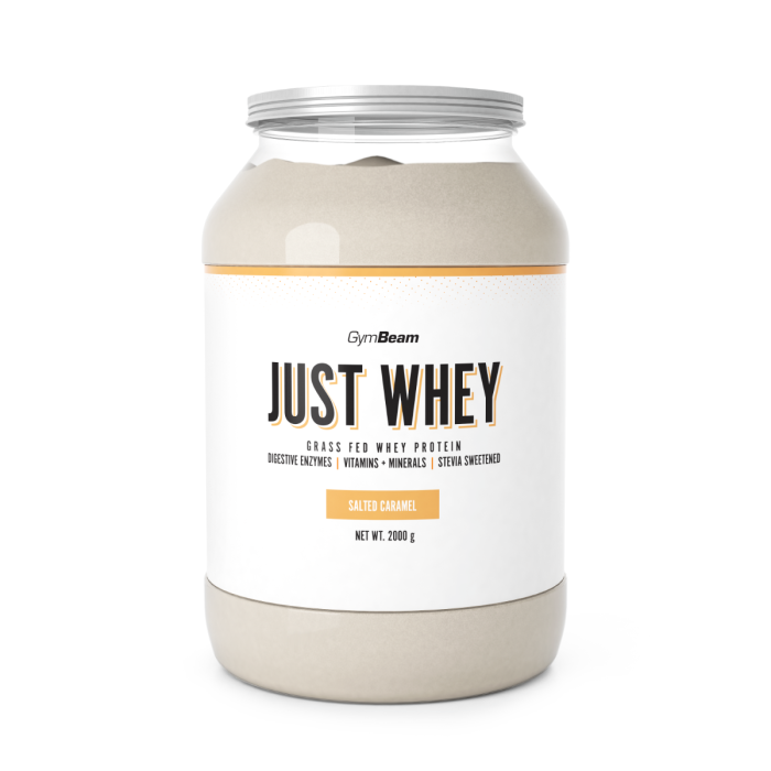 Just Whey Grass-Fed Protein – GymBeam 1000 g - шоколадов шейк - 00