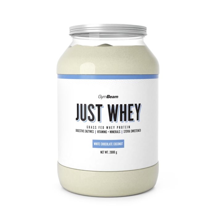 Just Whey Grass-Fed Protein – GymBeam 1000 g - шоколадов шейк - 00