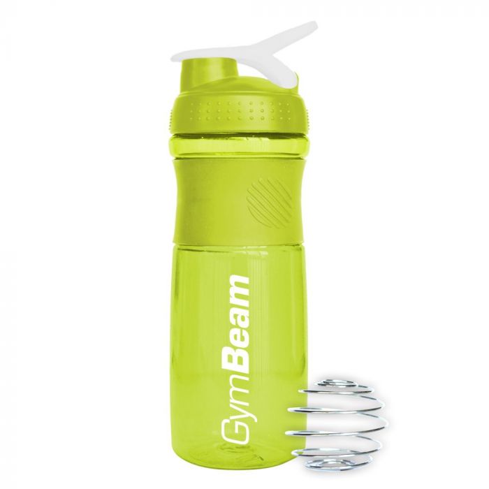 Шейкър Sportmixer Green White 760 ml - GymBeam