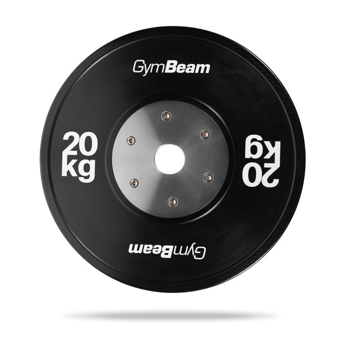 Каучуков диск за щанга - GymBeam 25 kg
