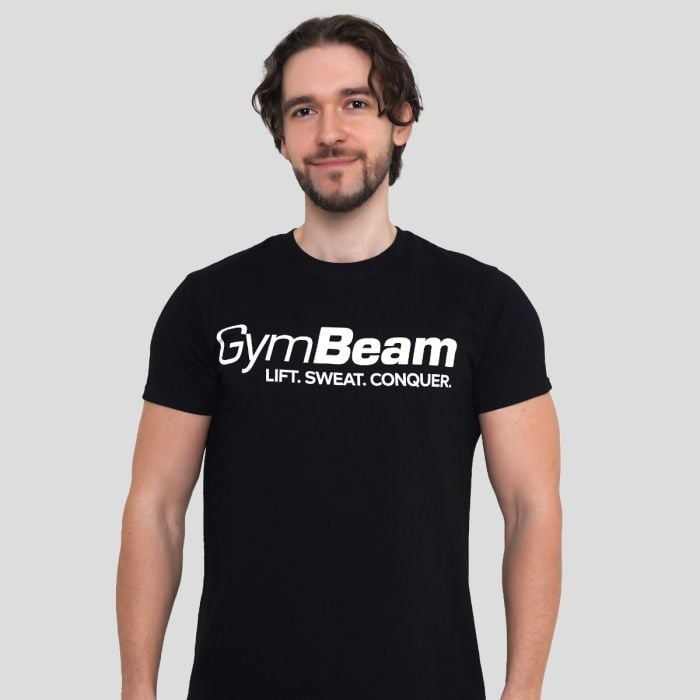 Тениска Lift Black - GymBeam L