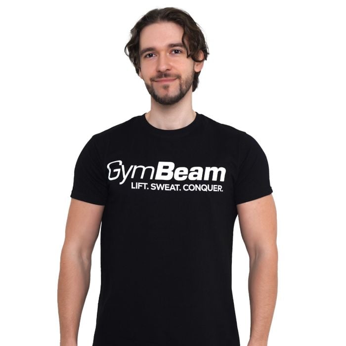 Тениска Lift Black - GymBeam L