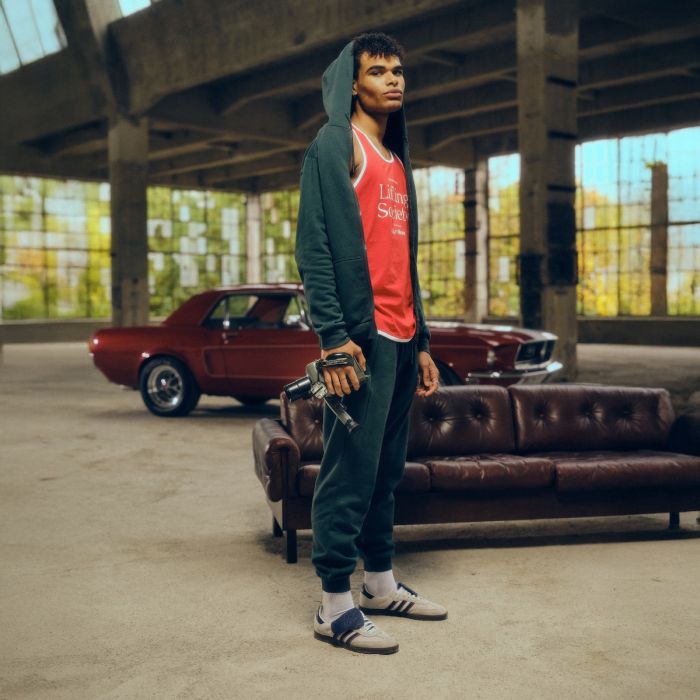 Мъжки потник Lifting Society Stringer Flame - GymBeam S