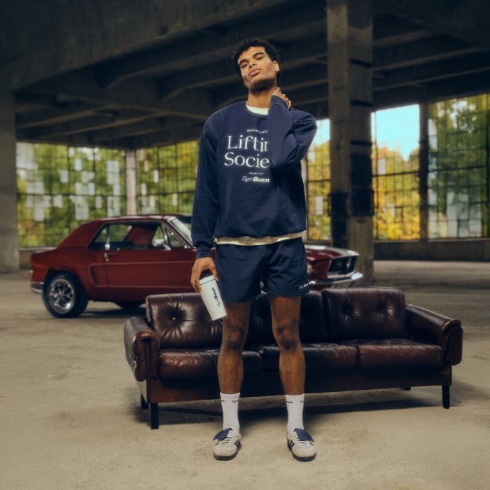 Суичър Lifting Society Nightfall - GymBeam XL