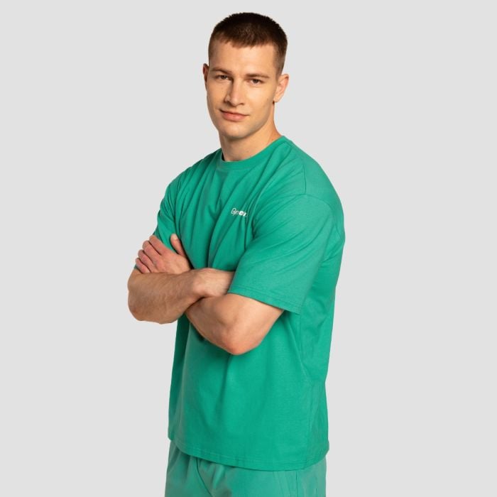 Тениска Oversized Limitless Lagoon - GymBeam XL