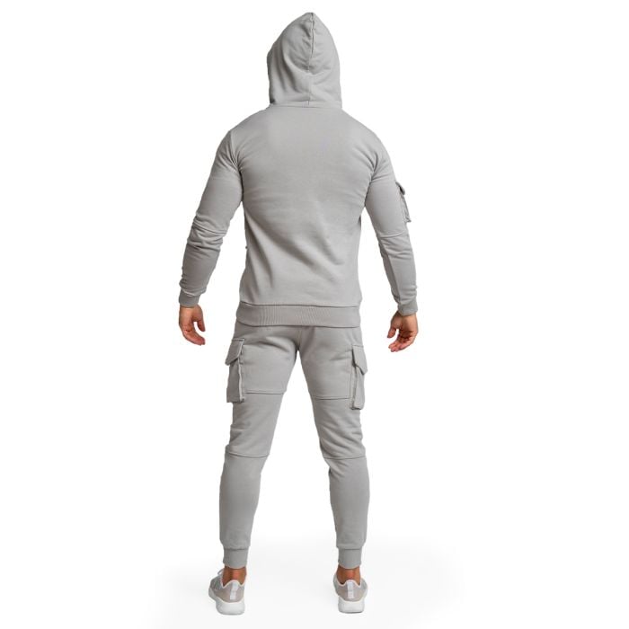 Мъжки суичър TRN Hoodie Grey - GymBeam L