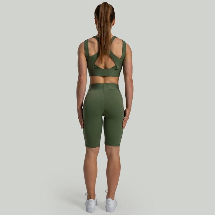 Дамски шорти Lunar Biker Shorts Cedar Green - STRIX L