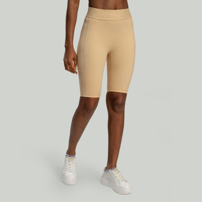 Дамски шорти Lunar Biker Shorts Sandshell - STRIX S