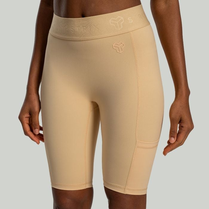 Дамски шорти Lunar Biker Shorts Sandshell - STRIX S