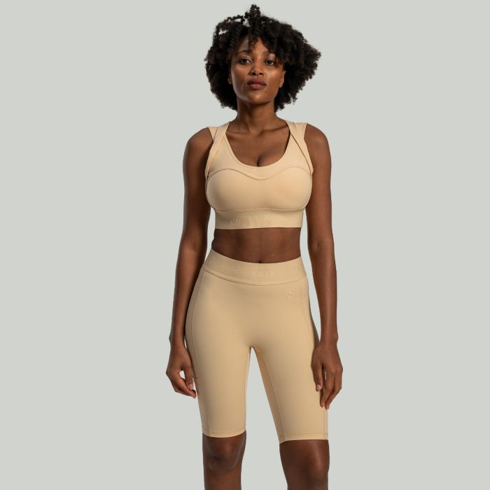 Дамски шорти Lunar Biker Shorts Sandshell - STRIX S