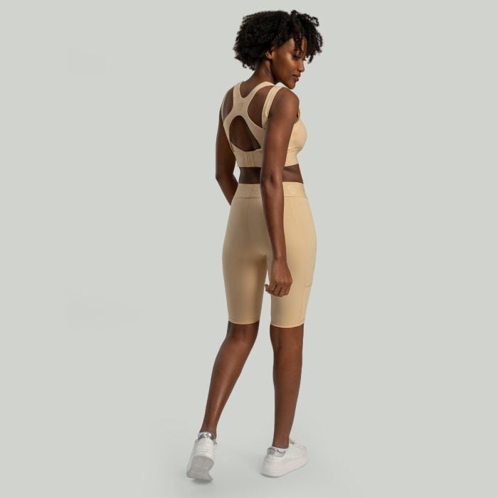 Дамски шорти Lunar Biker Shorts Sandshell - STRIX S