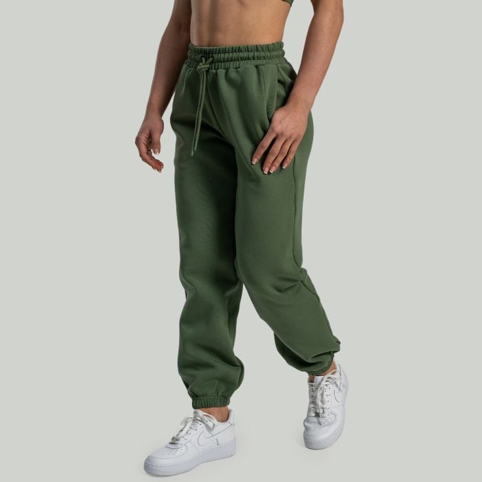 Дамско долнище на анцуг Lunar Joggers Cedar Green - STRIX S