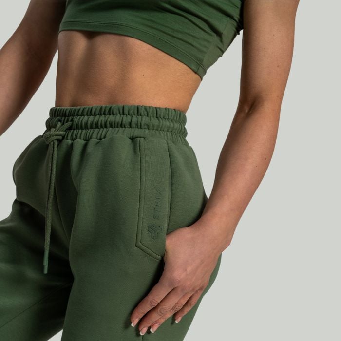 Дамско долнище на анцуг Lunar Joggers Cedar Green - STRIX S