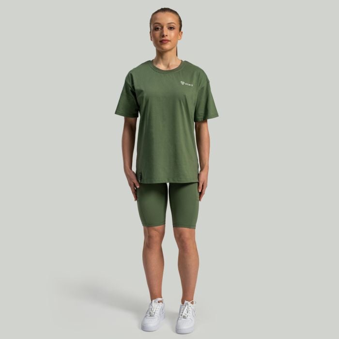 Дамска тениска Lunar Oversized Cedar Green - STRIX M
