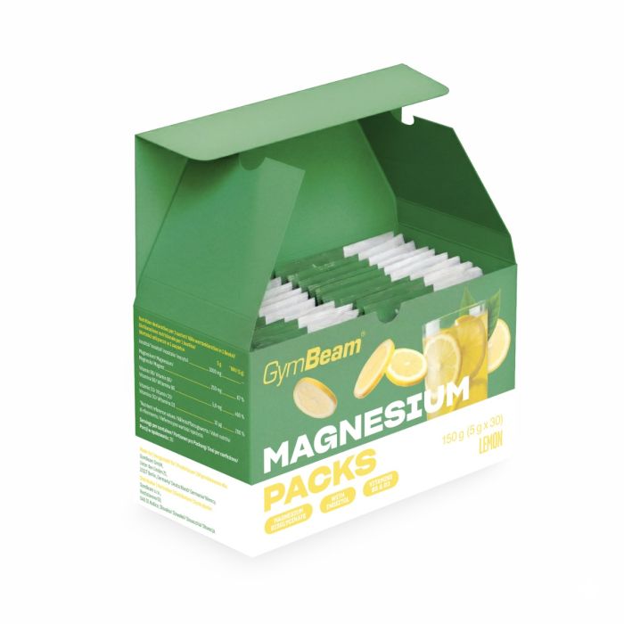 Magnesium Packs - GymBeam лимон