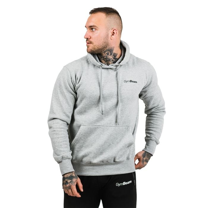 Суичър Athlete Grey Black - GymBeam M
