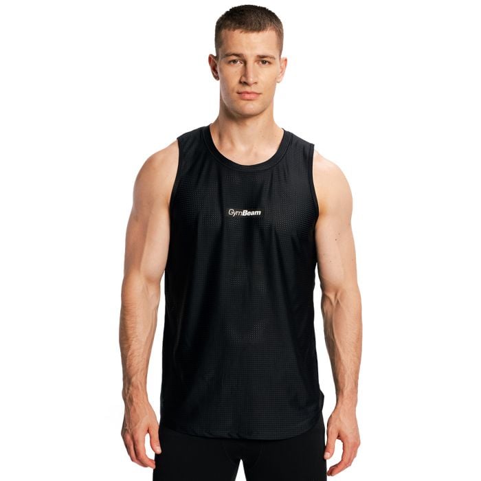 Мъжки топ Combat Black - GymBeam XXL