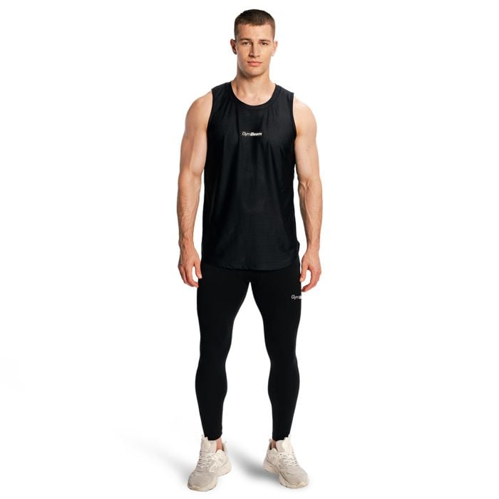 Мъжки топ Combat Black - GymBeam XXL
