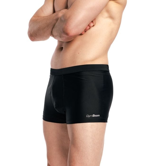 Mъжки шорти PRO Swim Black - GymBeam M