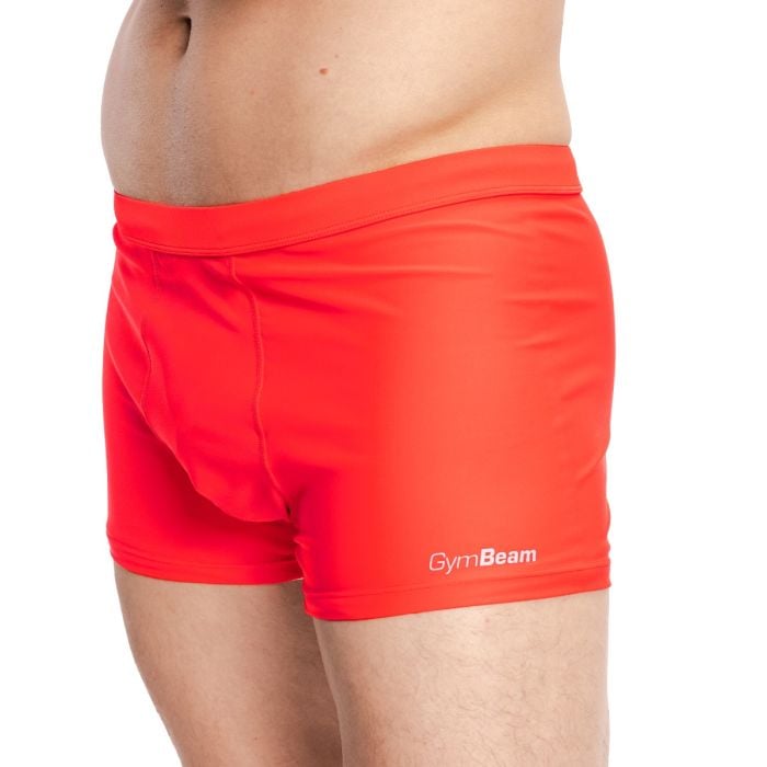 Mъжки шорти PRO Swim Red - GymBeam XXL