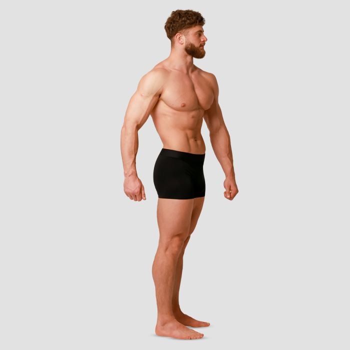 Мъжки боксерки Soft 2Pack Black - GymBeam L