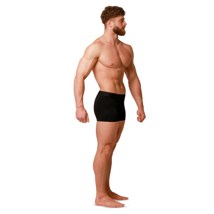 Мъжки боксерки Soft 2Pack Black - GymBeam L