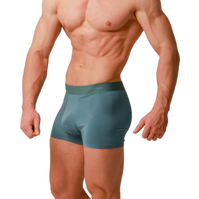 Мъжки боксерки Soft 2Pack Blue - GymBeam XL