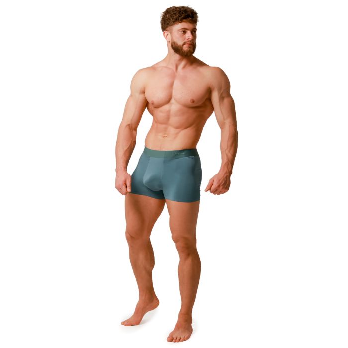 Мъжки боксерки Soft 2Pack Blue - GymBeam XL