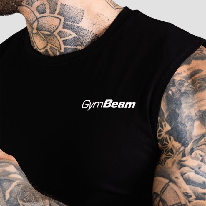 Мъжки Топ TRN Tank Top Black - GymBeam M
