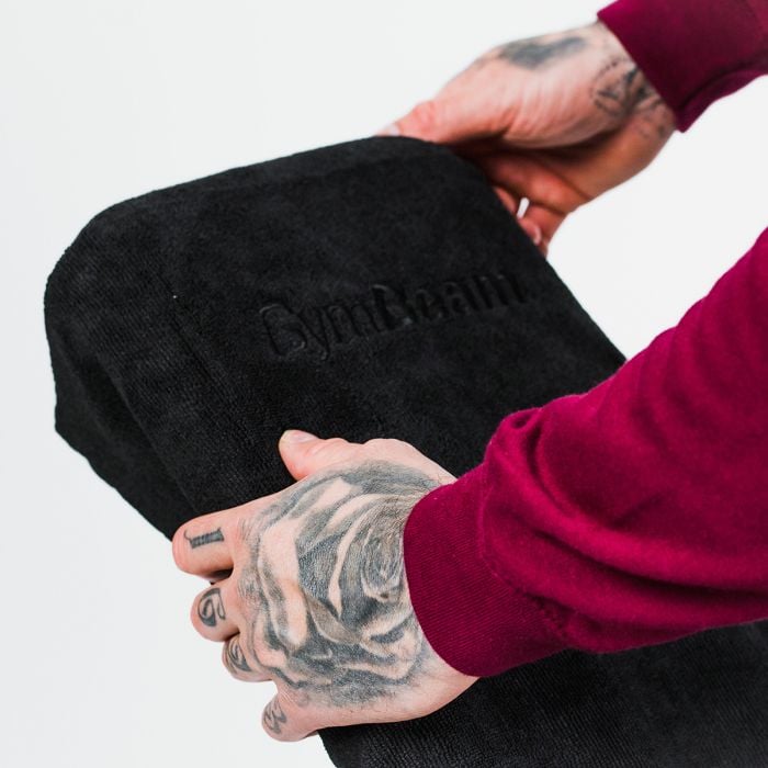 Спортна микрофибърна кърпа Medium Black - Gymbeam single_variant