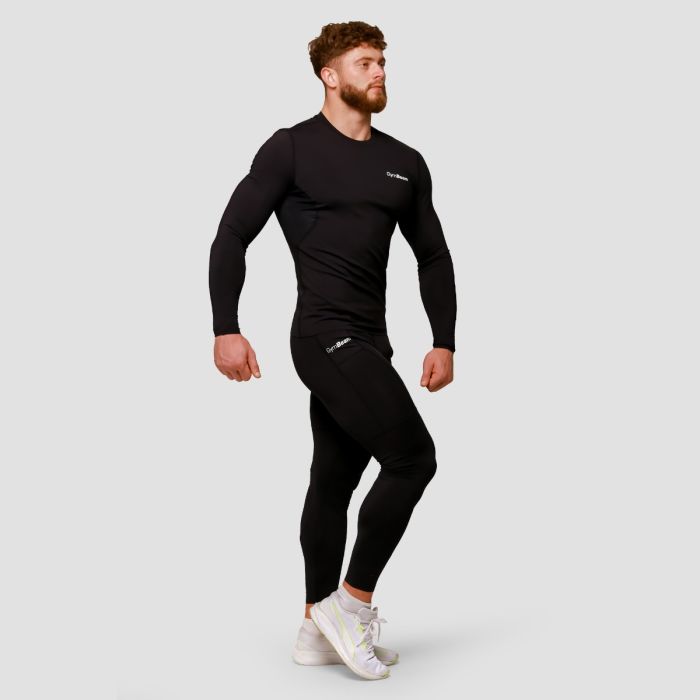 Клин Mid Compression Black - GymBeam XXXL