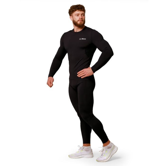 Клин Mid Compression Black - GymBeam XXXL