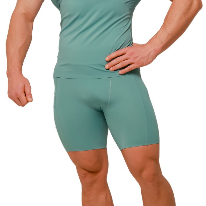 Шорти Mid Compression Blue - GymBeam XXXL