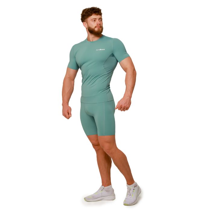 Шорти Mid Compression Blue - GymBeam XXXL