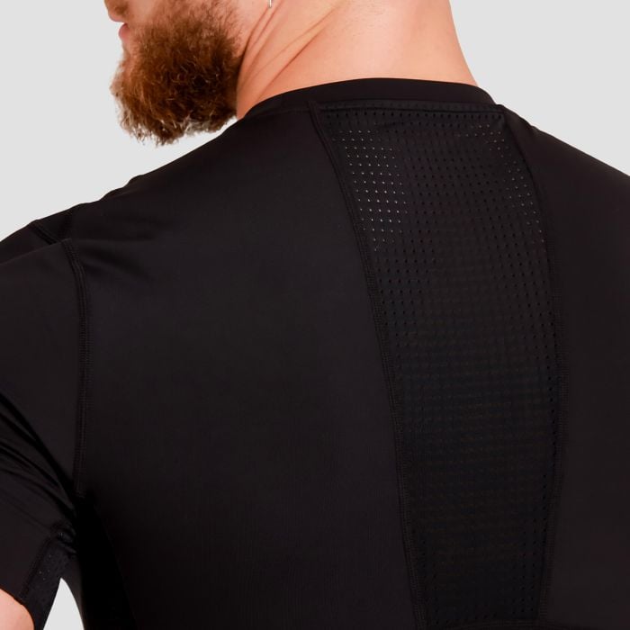 Тениска High Compression Black - GymBeam XXL
