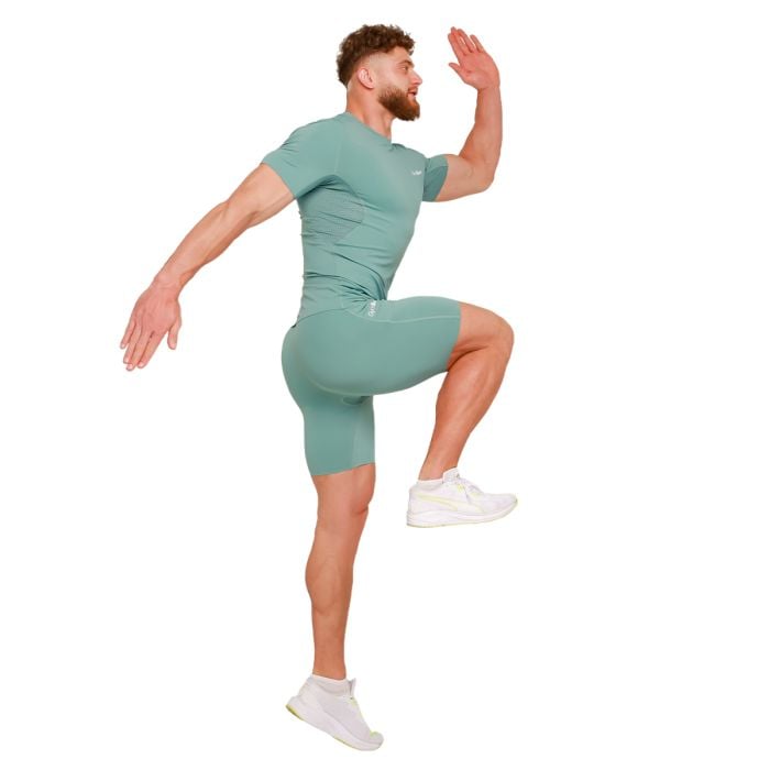 Тениска High Compression Black - GymBeam M