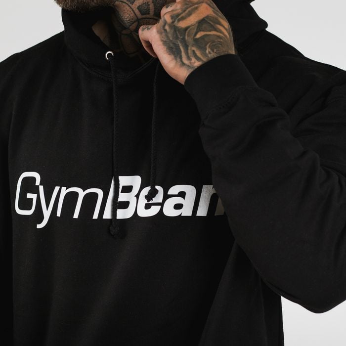 Суичър PRO Hoodie Black - GymBeam M