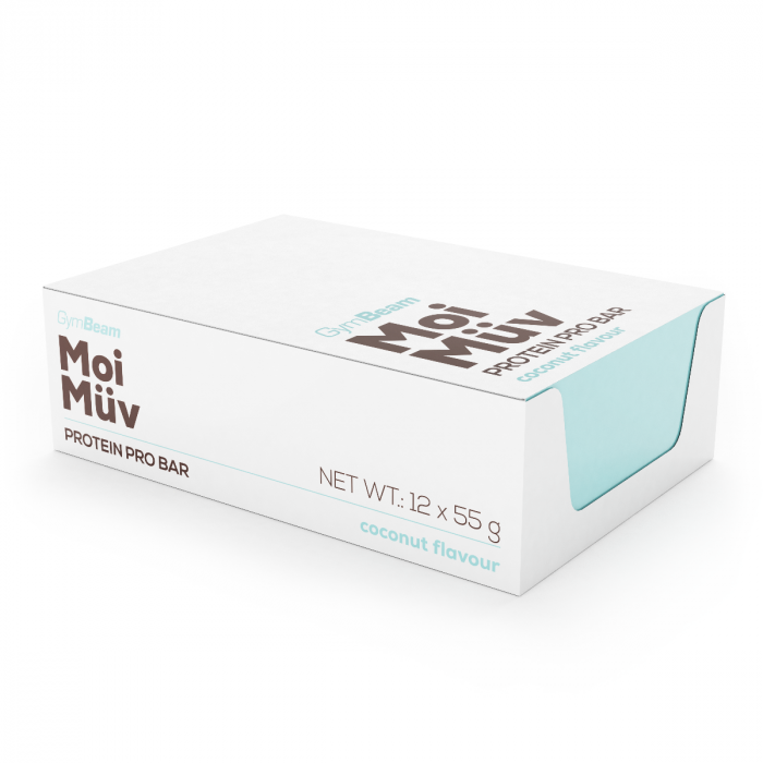 MoiMüv Protein Pro Bar - GymBeam 55 g - бисквитки