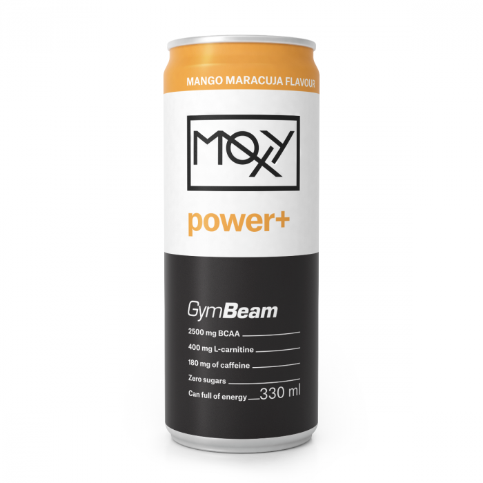 MOXY Power+ Energy Drink 330 ml - GymBeam горски плодове - 330 ml