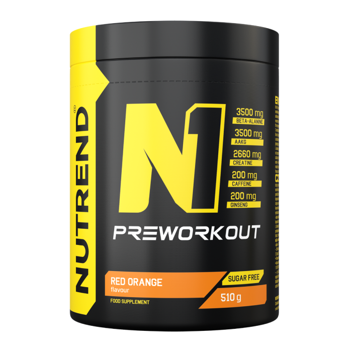 N1 Pre-Workout - Nutrend 10 x 17 g - грейпфрут